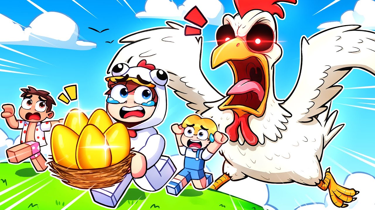 &Eacute;chapper au POULET G&Eacute;ANT sur Roblox !