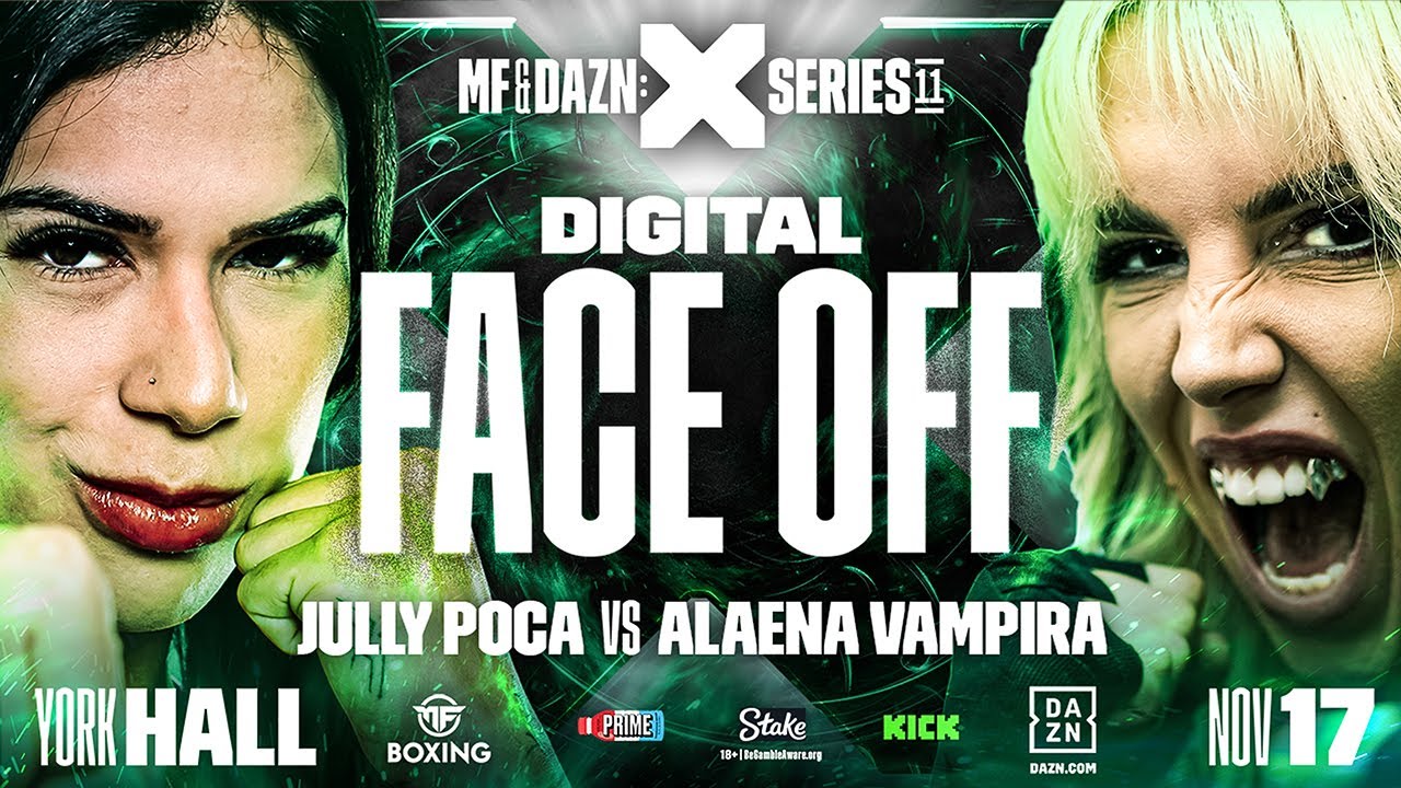 “I’ll be the female face of Misfits” Jully Poca vs Alaena Vampira Digital Face Off | X Series 011