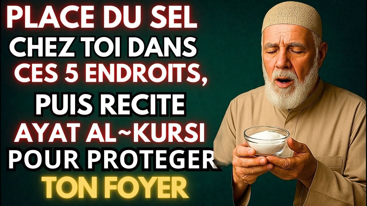 Les 5 Endroits Secrets pour Mettre du Sel et Prot&eacute;ger Ta Maison avec Ayat al-Kursi | ISLAM