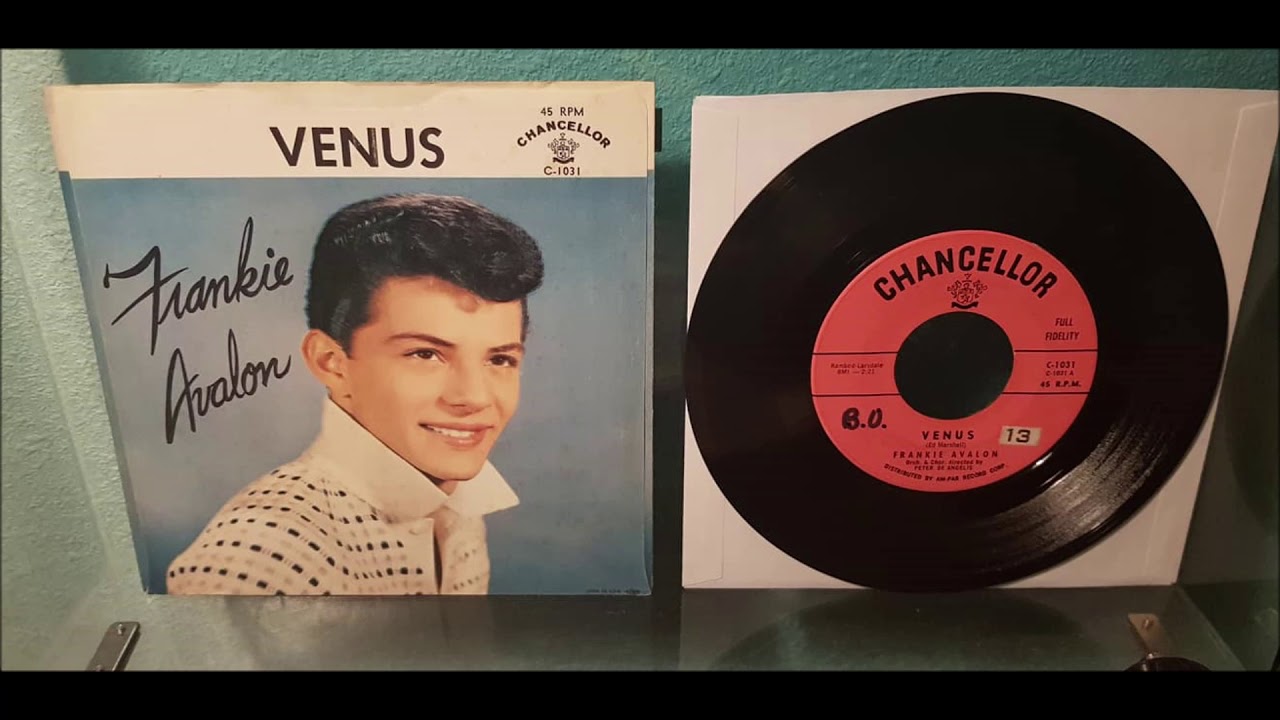 Frankie Avalon - Venus - 1959 Teen - Chancellor C-1031