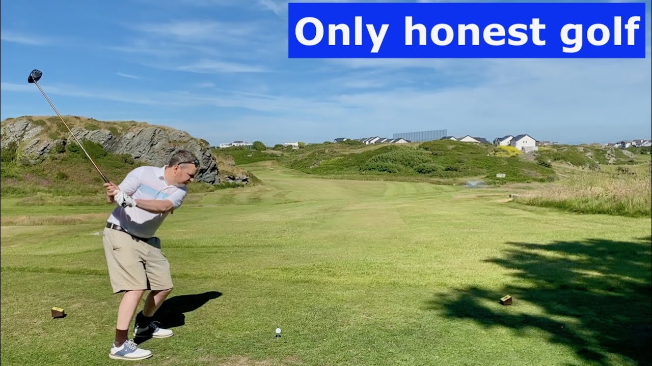 What 13 handicap golf actually looks like (Holyhead GC)
