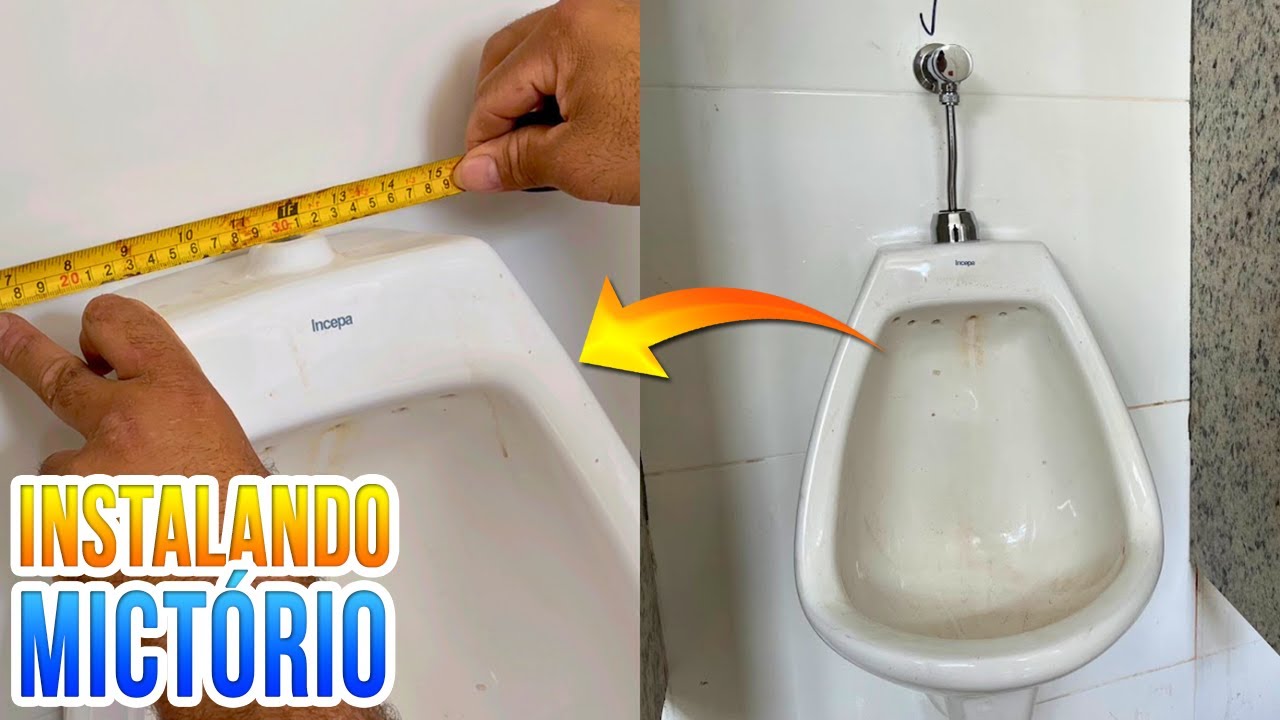 COMO INSTALAR UM MICTÓRIO (PASSO A PASSO)