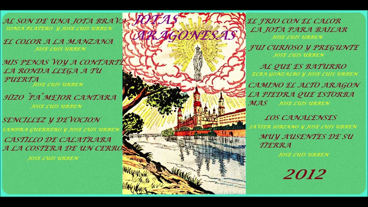 JOTAS ARAGONESAS .  2012 . VARIOS ARTISTAS