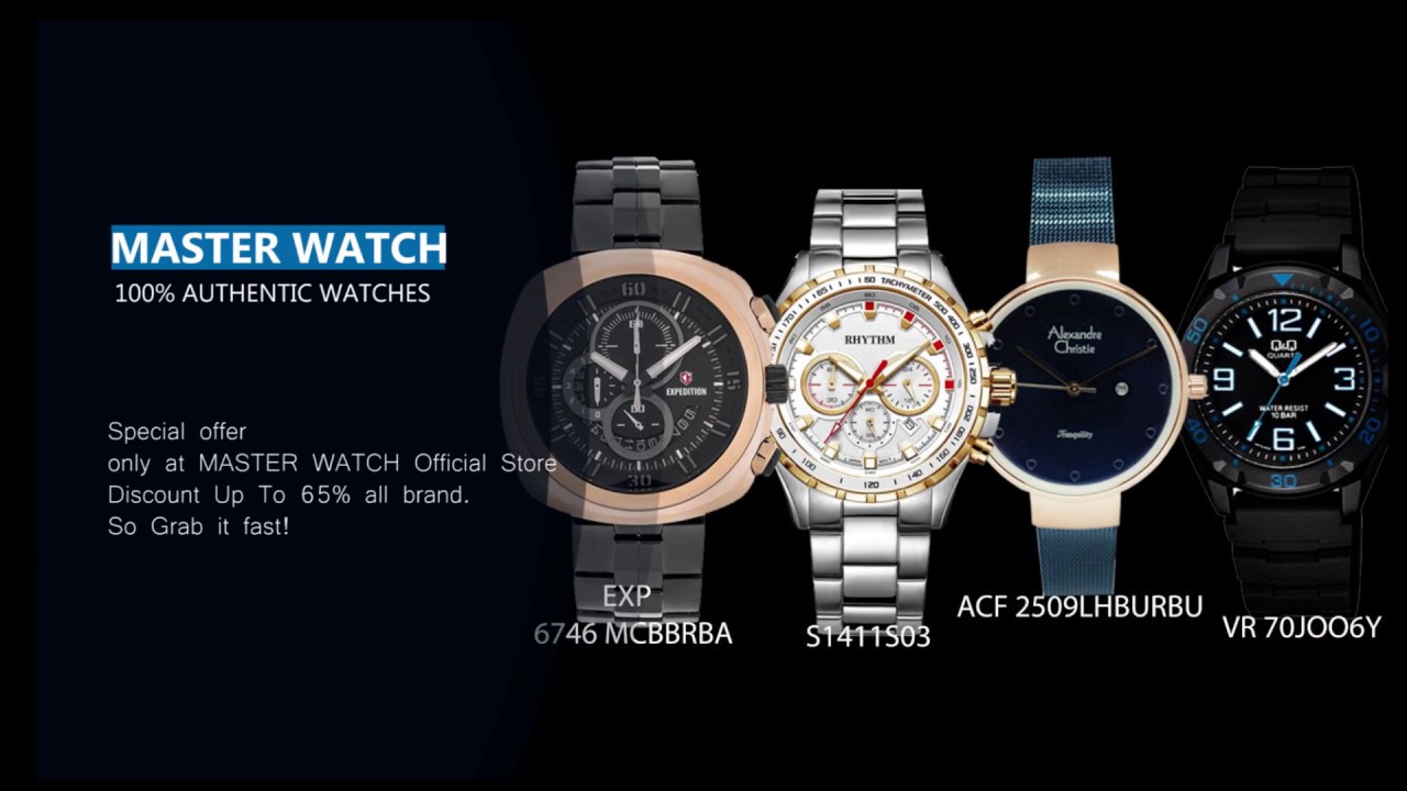 Master Watch - Distributor Jam Tangan Bermerk