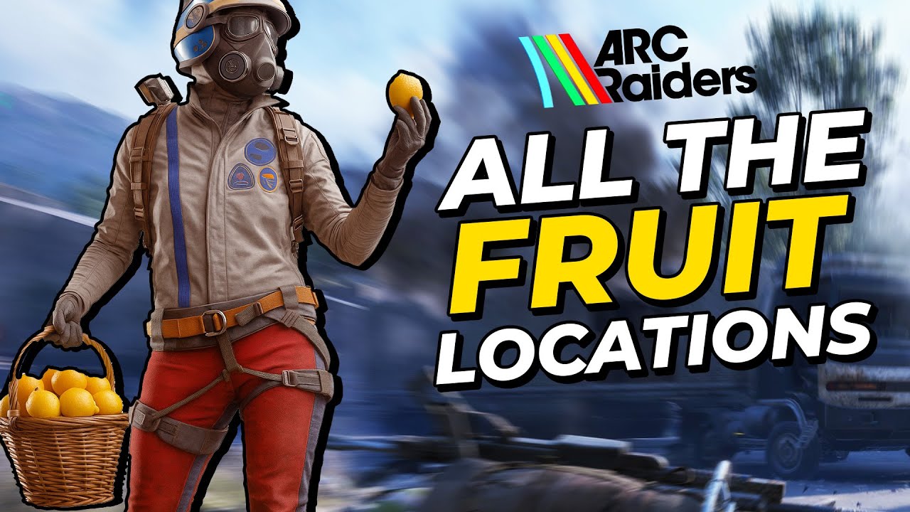 How To Find ALL FRUIT in Arc Raiders! ( Lemons , Apricots , Pears , Olives , Mushrooms)
