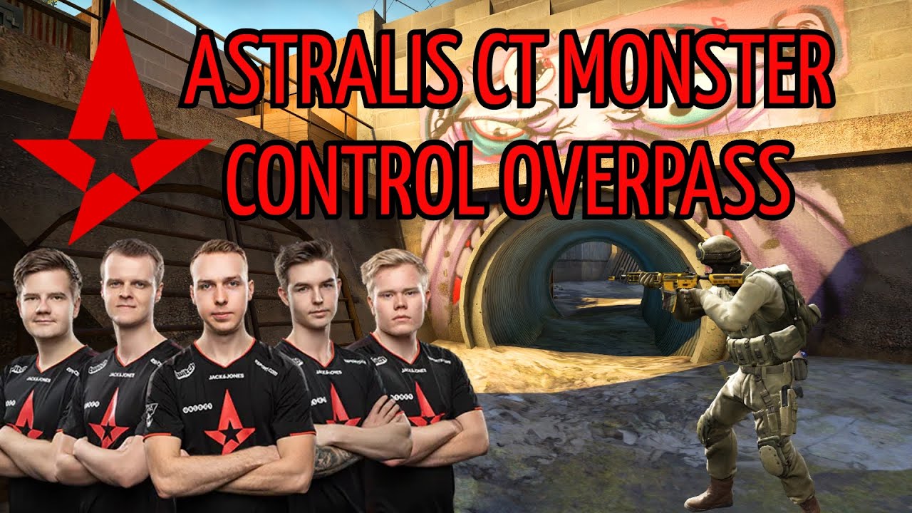 Astralis Overpass CT Monster Control (CS:GO Strategy Breakdown)