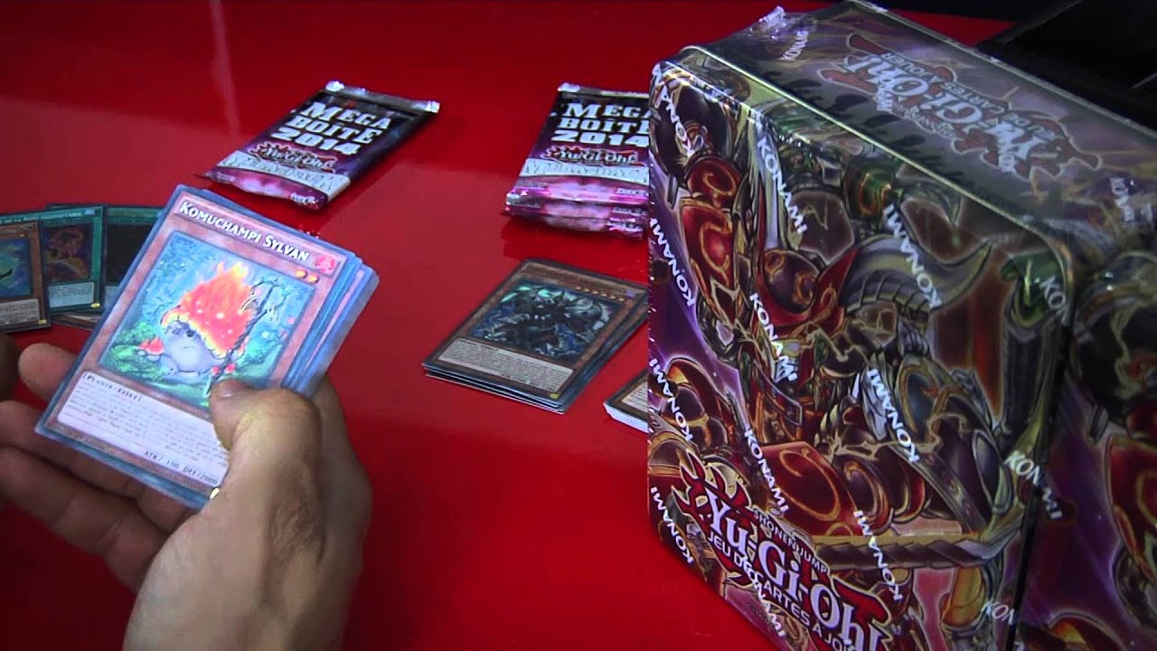 Yu-Gi-Oh! 2014 - Mega Tin Box Bujin et Poings de feu - Ouverture