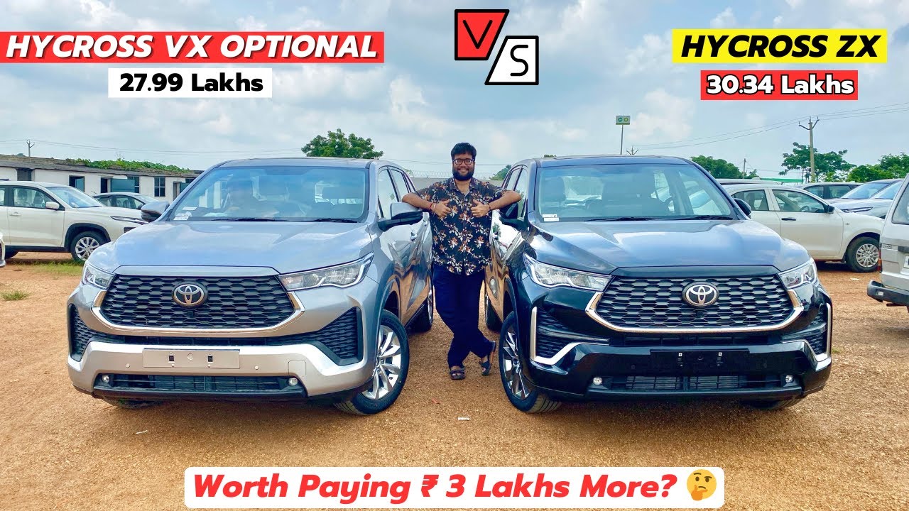 2024 Toyota Innova Hycross VX Optional vs Hycross ZX ✅ - Which one should you BUY? 🤔