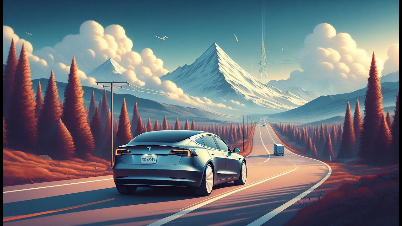 TESLA  MODEL 3 Long trajet en voiture électrique 1 000 KM -  La Galère ?
