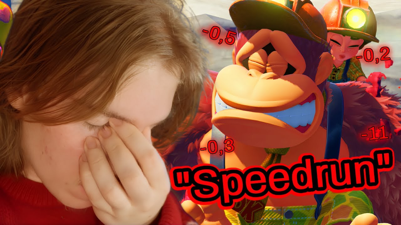 Das ist mein ERSTER Donkey Kong Bananza Speedrun...