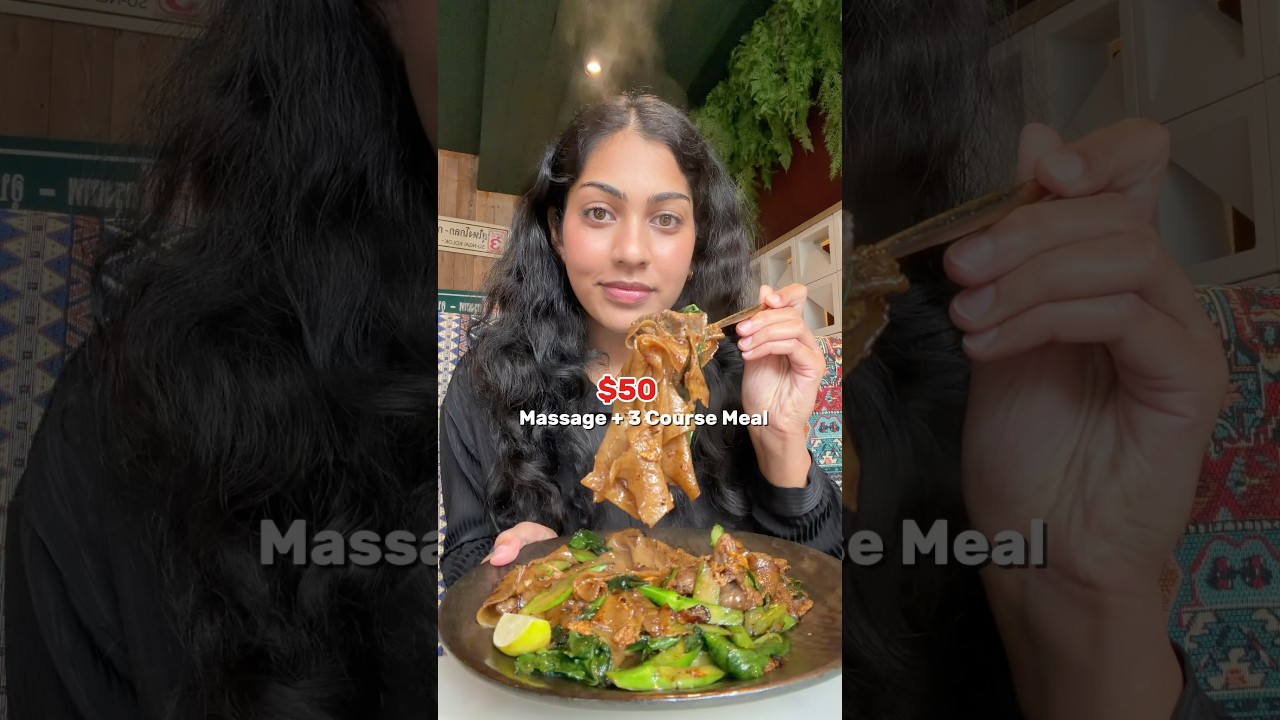 Тайский ресторан и массаж🇹🇭#торонто #еда #гурман