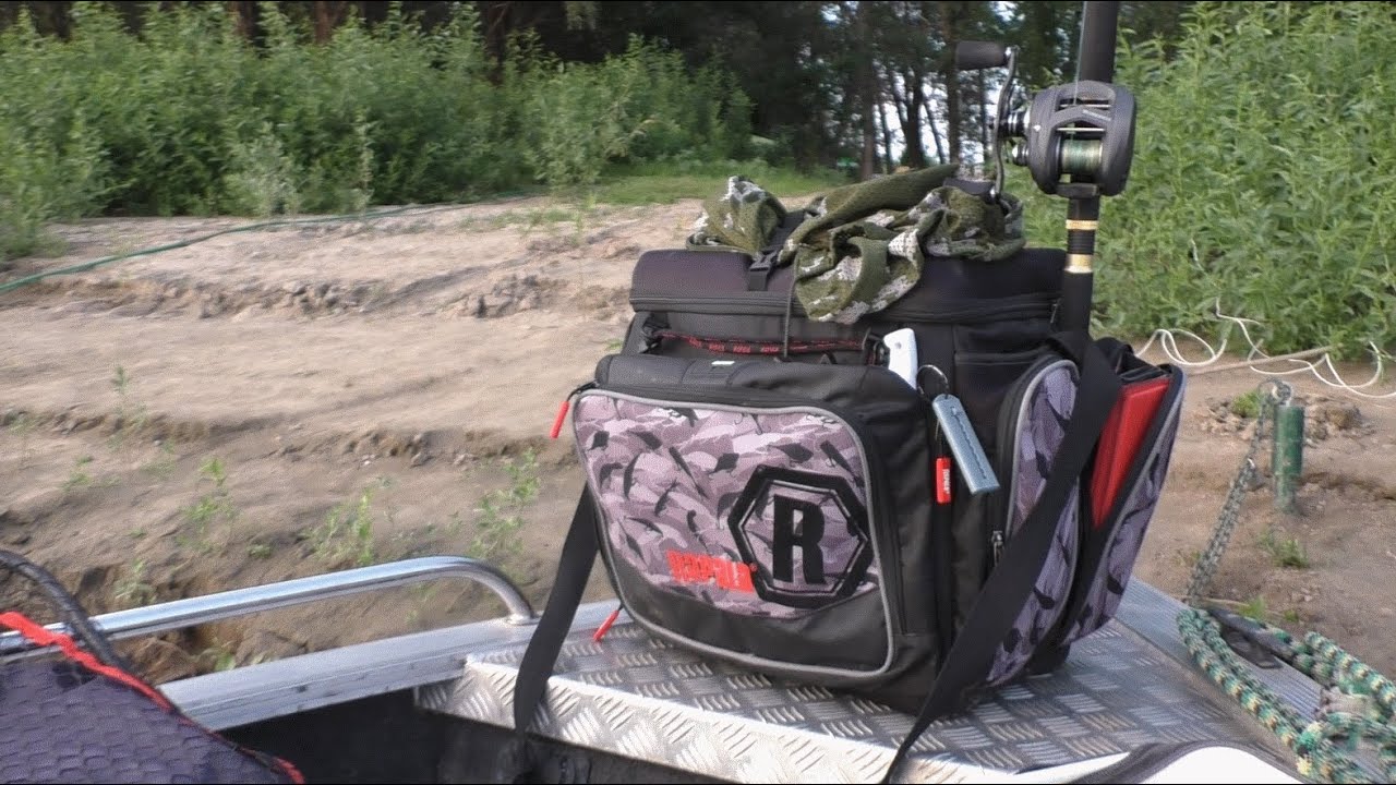 Лучшая рыболовная сумка 2022 года. Сумка Rapala Tackle Bag Magnum, рыболовная сумка для приманок.