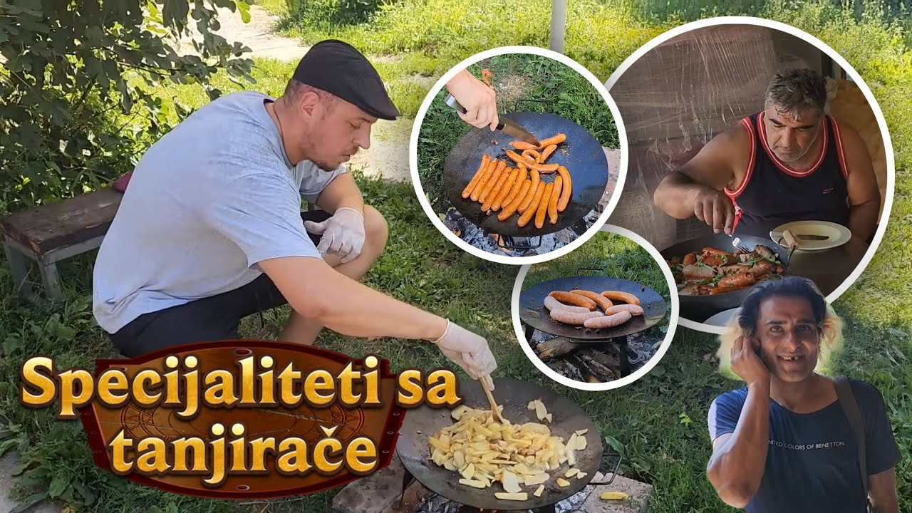 NAŠA KUHINJA - JANKARA ŠEF Kobasice i mladi krompirići na tanjirači ep/05 #zaleprodukcija #hrana