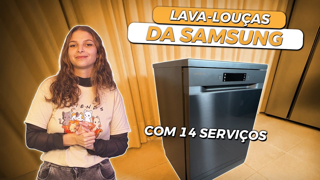 Testamos a Lava-Louças Samsung de 14 Serviços! Analise Completa!