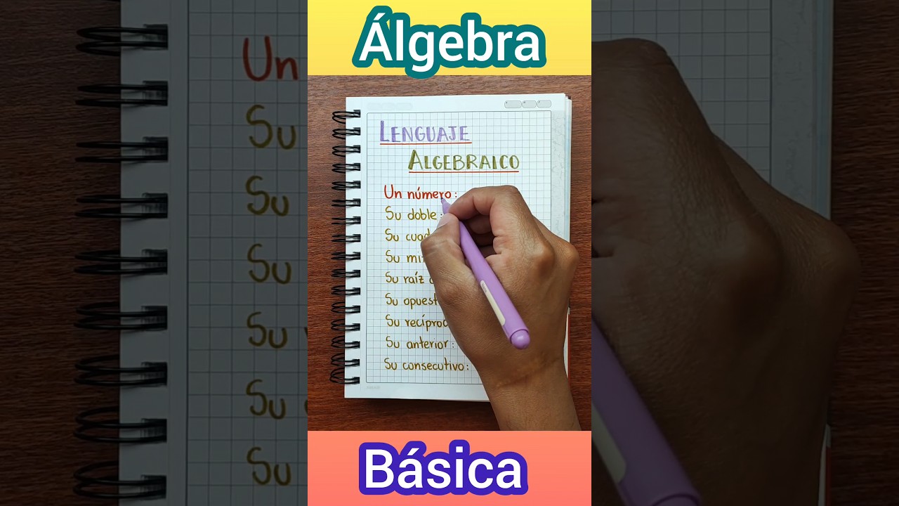 Lenguaje algebraico 🙂✌️ #ingedarwin #matem&aacute;tica