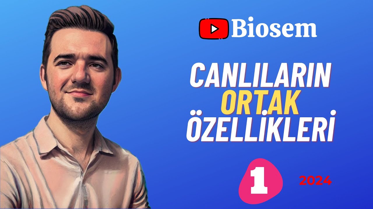 Canlıların Ortak Özellikleri | 39 Günde TYT Biyoloji Kampı-1 | 9. Sınıf Biyoloji Kampı-1 | yks2024