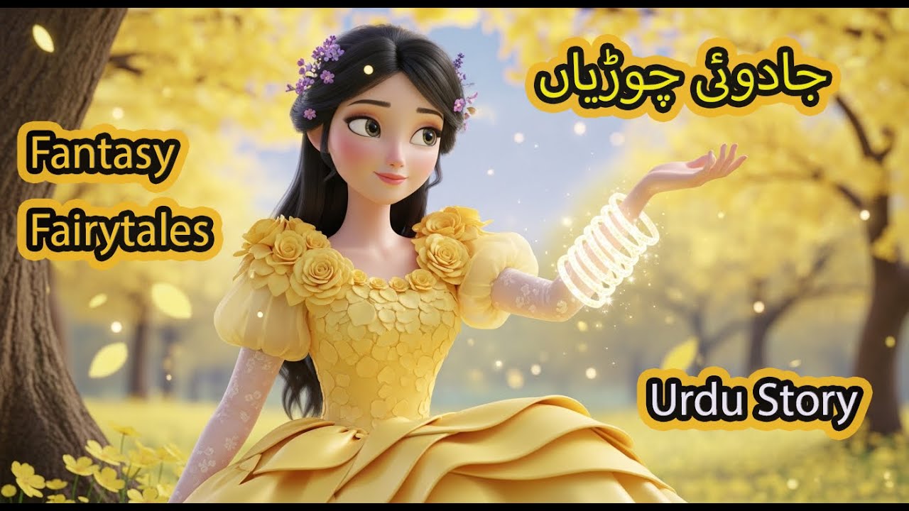 **“The Princess with the Magical Bangles”*|*جادوئی چوڑیوں والی شہزادی*|Fantasy| Urdu Fairytales #yt