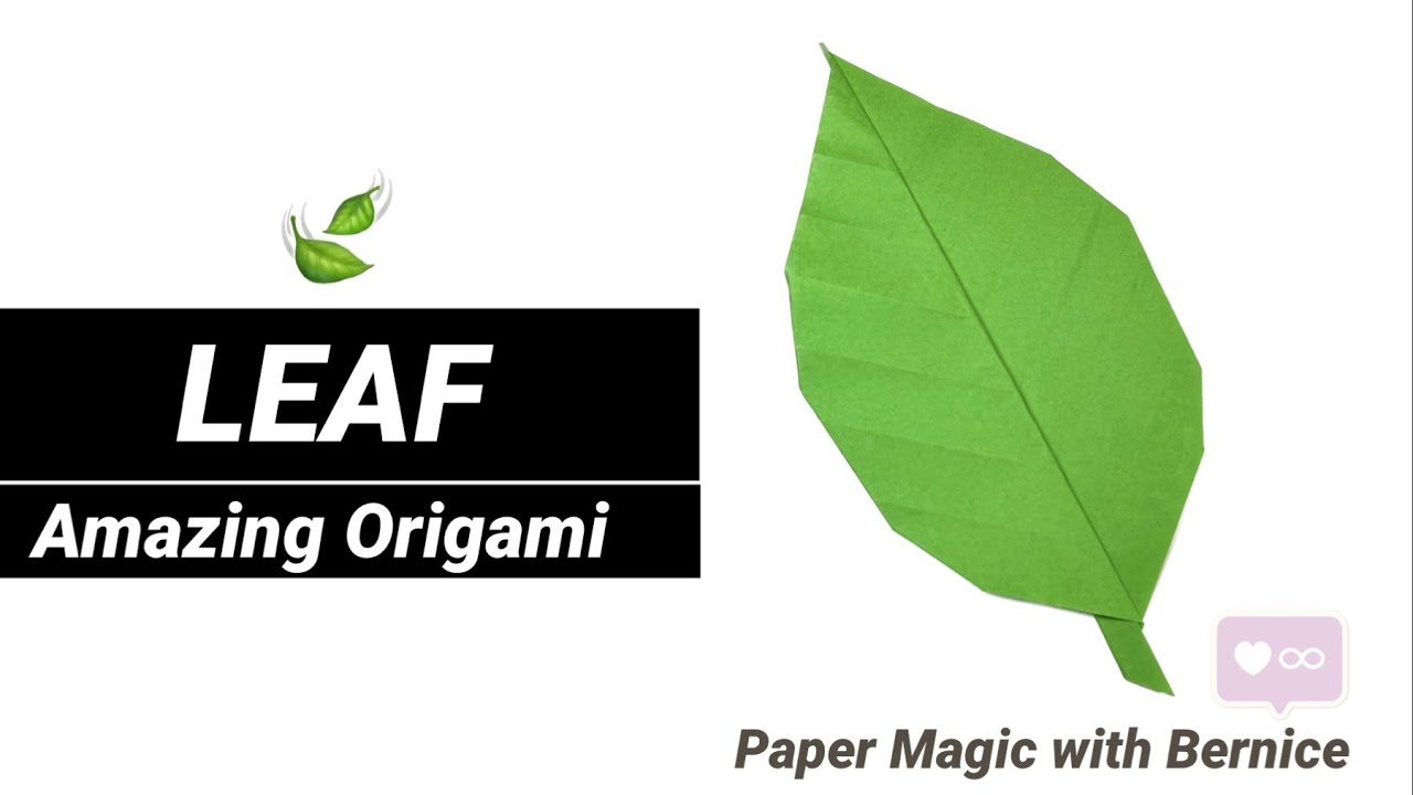 From Paper to Plant Life: The Ultimate Origami Leaf Tutorial 🍃