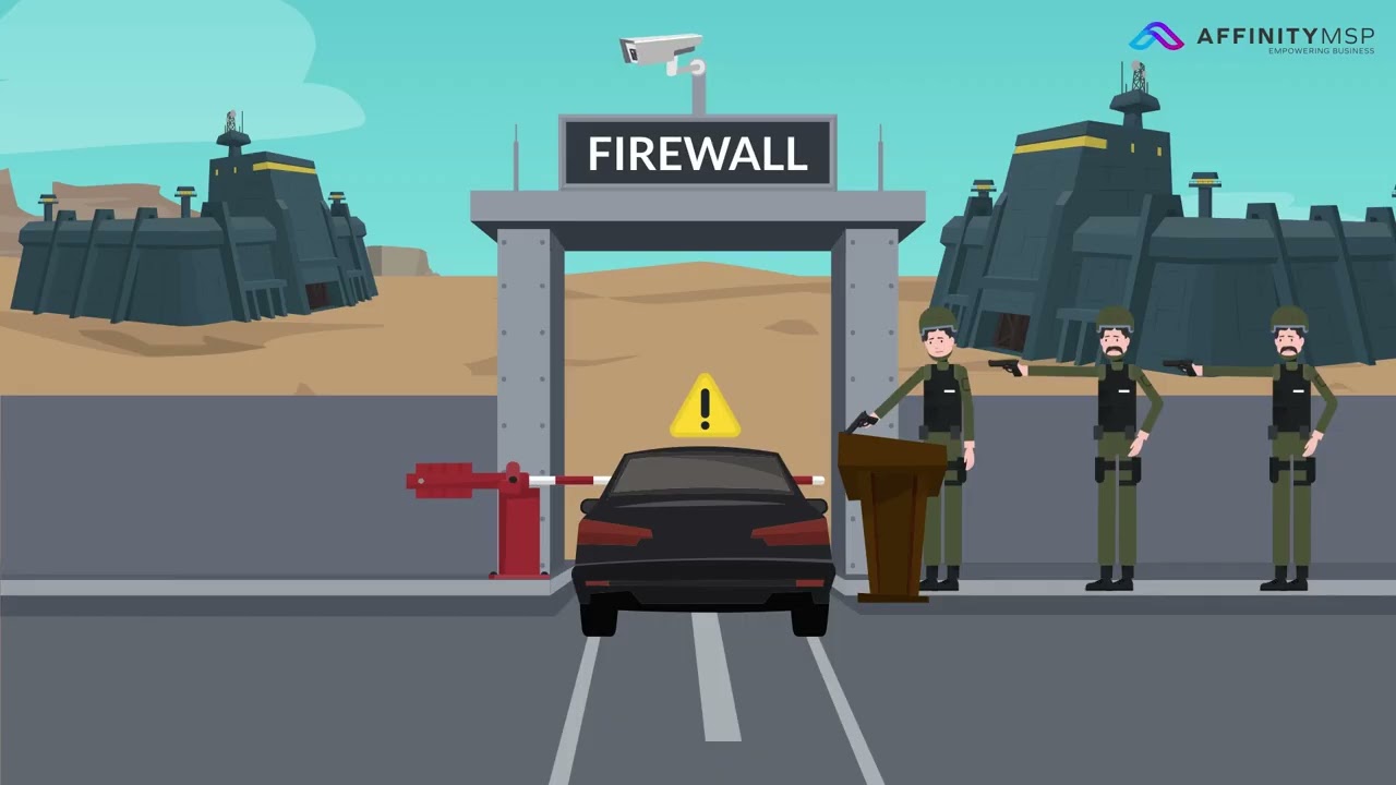 Cybersecurity Explained Simply: Your Network is a Military Checkpoint 🛡️