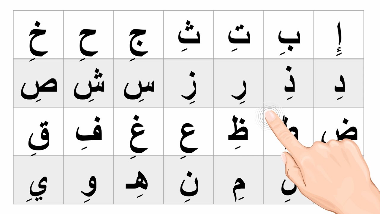 تعلم قراءة الحروف مع حركة الكسرة | نطق وقراءة الحروف العربية