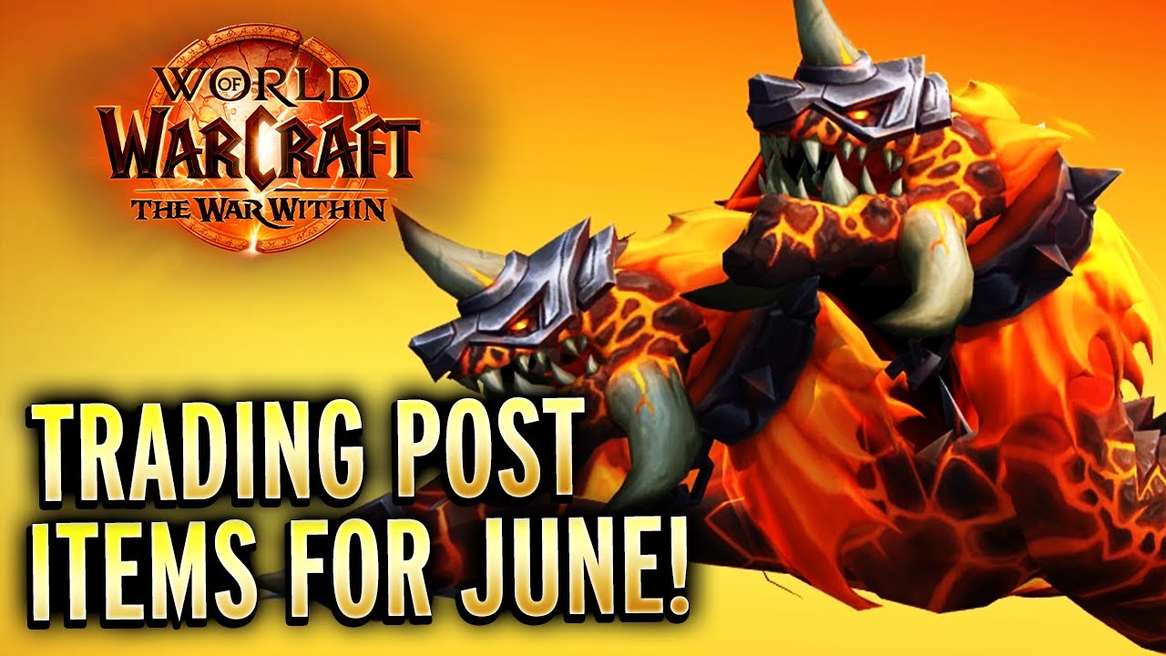 June Trading Post Full Preview! - World of Warcraft