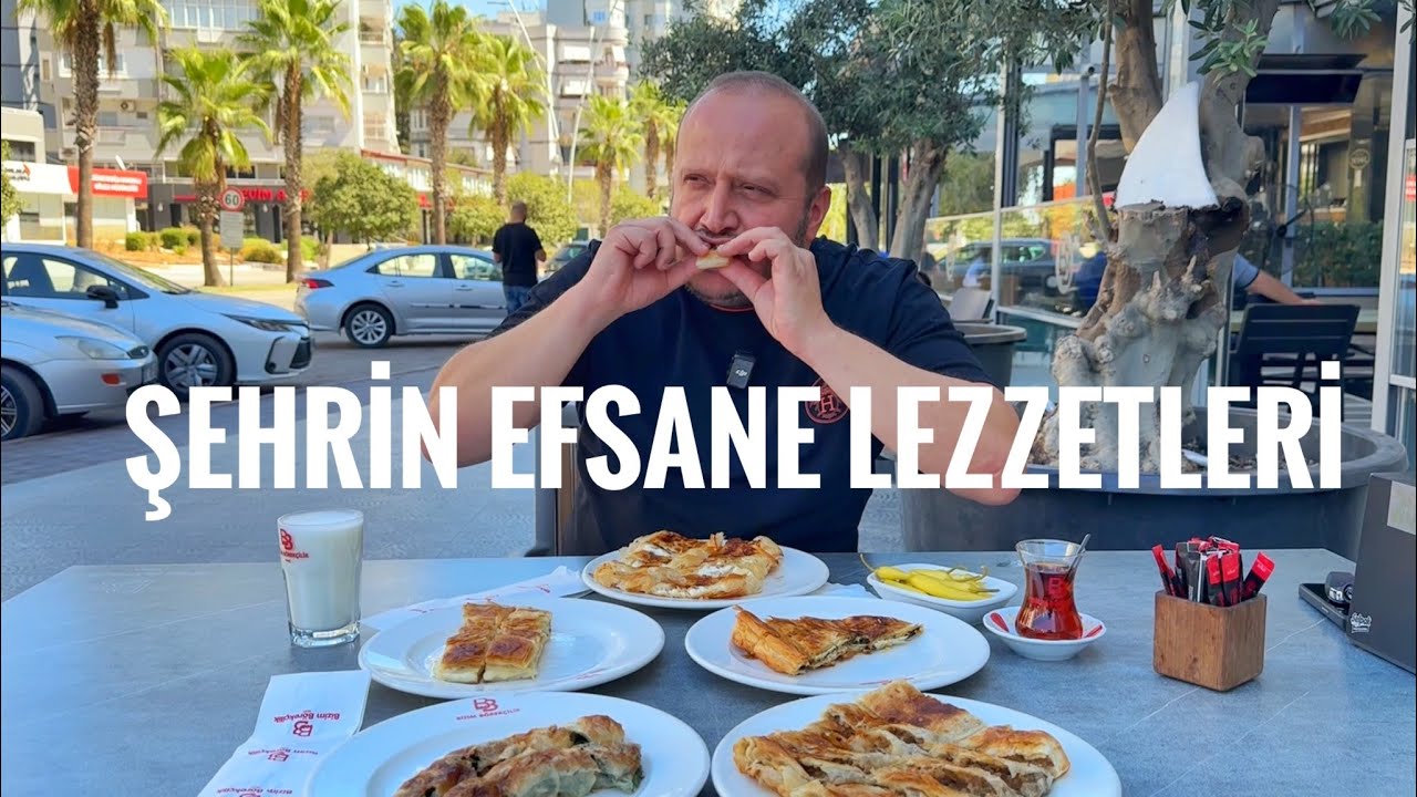 ŞEHRİN EFSANE LEZZETLERİ | Adana Böreği, Lahmacun ve Közde İçli Köfte ! #reklam 