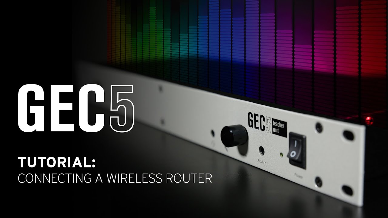 Korg GEC5 Tutorial – Connecting a Wireless Router