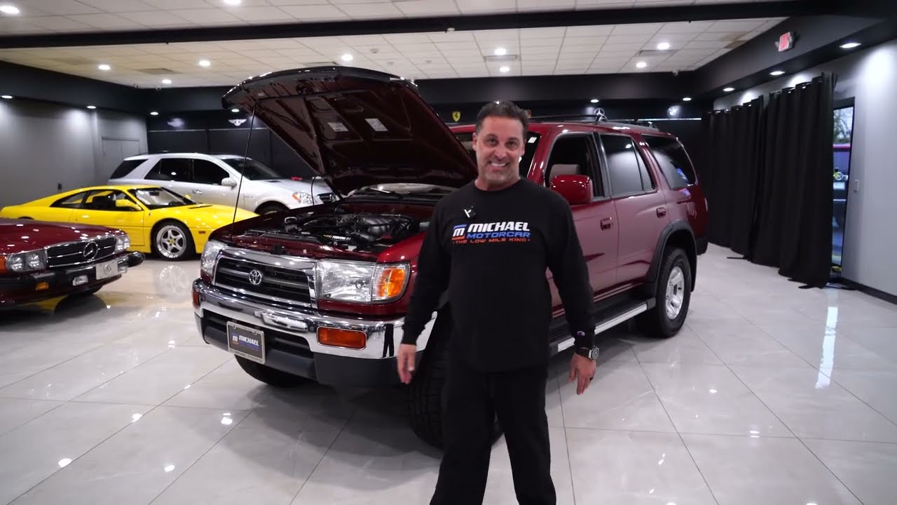 Представляем наш Toyota 4Runner SR5 4WD 1997 года выпуска с пробегом 34 000 миль.