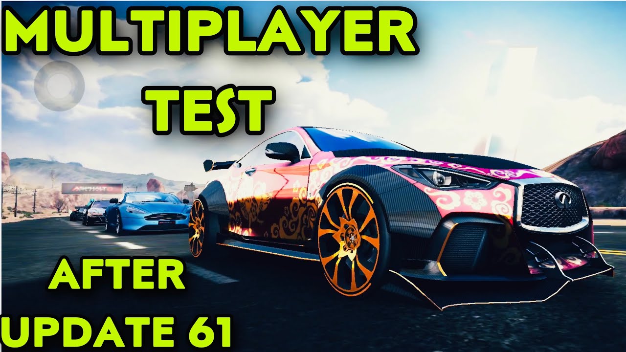 IS IT GOOD🤔 ?!? | Asphalt 8, Infiniti Project Black S SE Multiplayer Test After Update 61