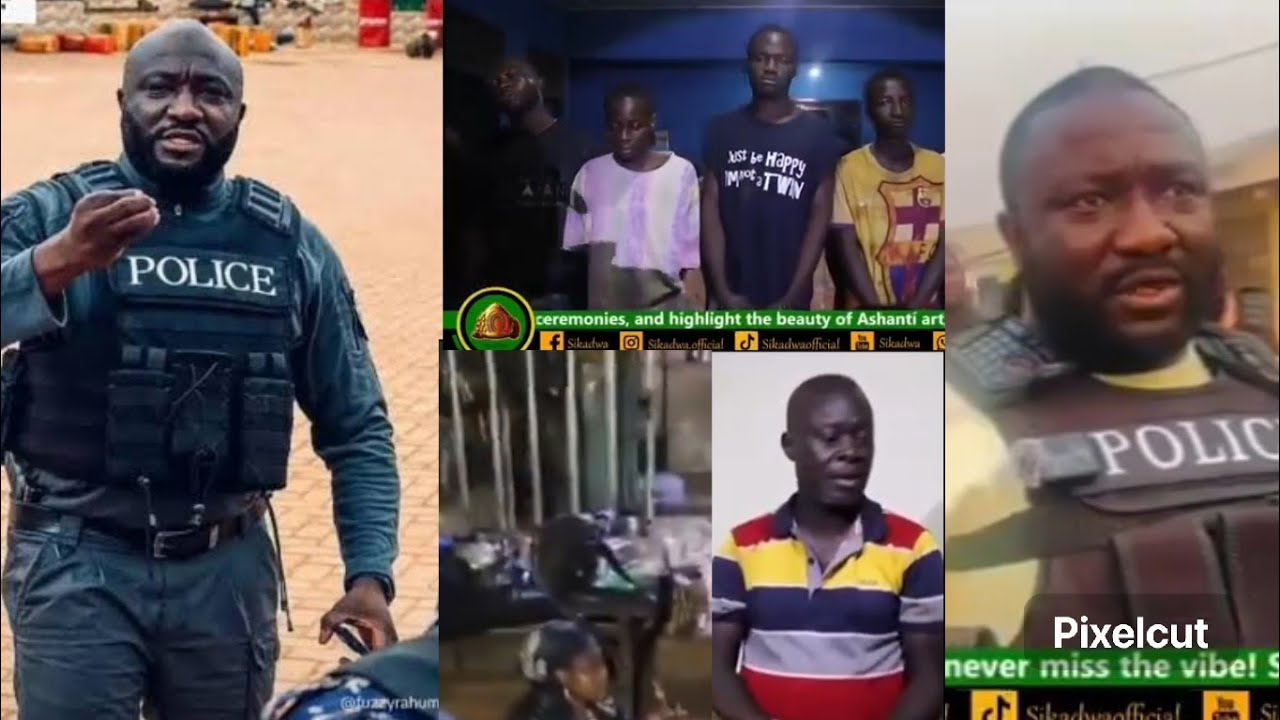 Tamale Kingkong Strikes As Black Maria Arrest  Drùg Dealers & Cr!m!nals - Full Story