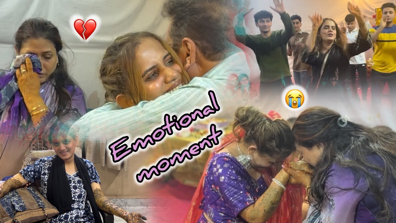 Saba Ki Mehendi🥰| Hearttouching Vlog💔Emotional Day🥹| Surprise Dance for Parents🫶🏻