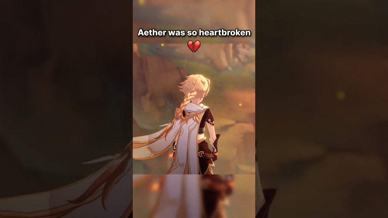 Aether&rsquo;s Saddest Moment Yet&hellip; 😭 | Genshin Impact