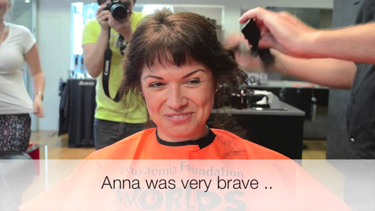 Anna - World's Greatest Shave 2013 - Lawsons Mens Hair Sydney