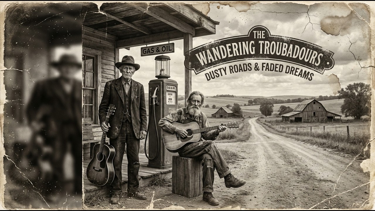 Classic Country Folk / Pre-War Acoustic Country Blues 1930s–1950s style inspired by Johnny Cash