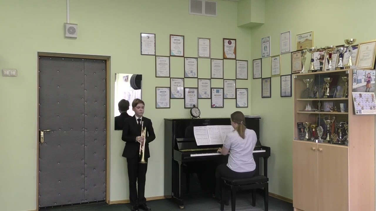 Матвеев Георгий, 11 лет, труба, г. Видное. Л. Коган 