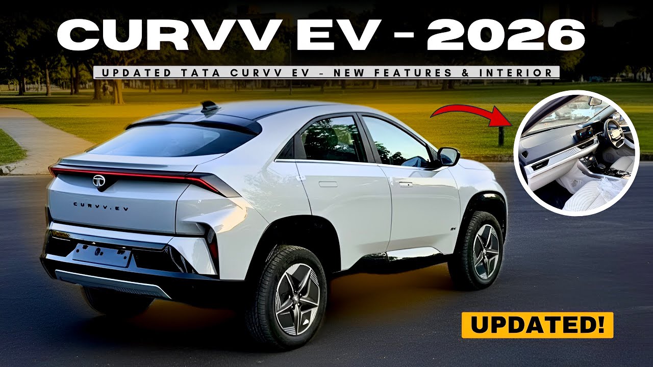 2026 TATA CURVV EV NEW UPDATES ❤️ NEW INTERIOR IN CURVV EV | EXCLUSIVE VIDEO 🔥 