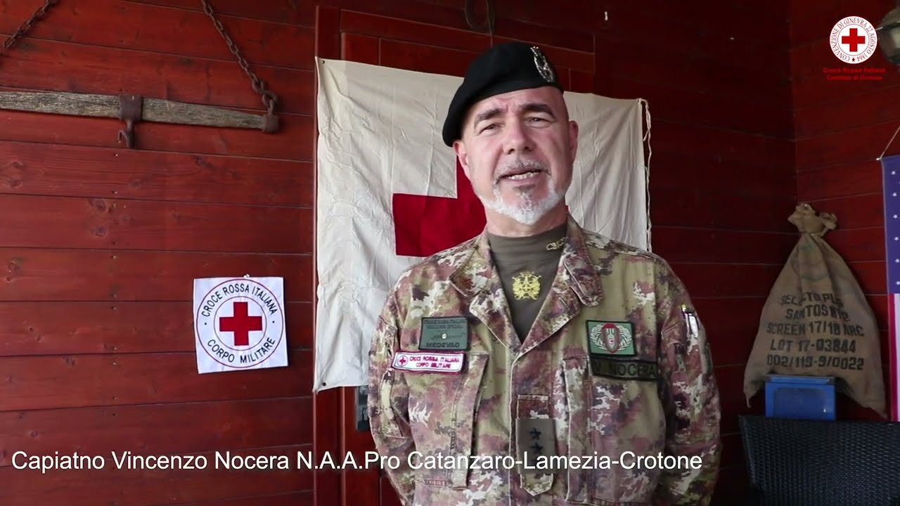 Reditus 2022, esercitazione del Corpo Militare Volontario CRI N.A.A.Pro Catanzaro-Crotone-Lamezia