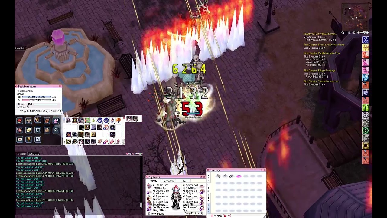 Echoes of Morroc - Satsujin 15 minutes in Rachel Nightmare (Build 90% complete)