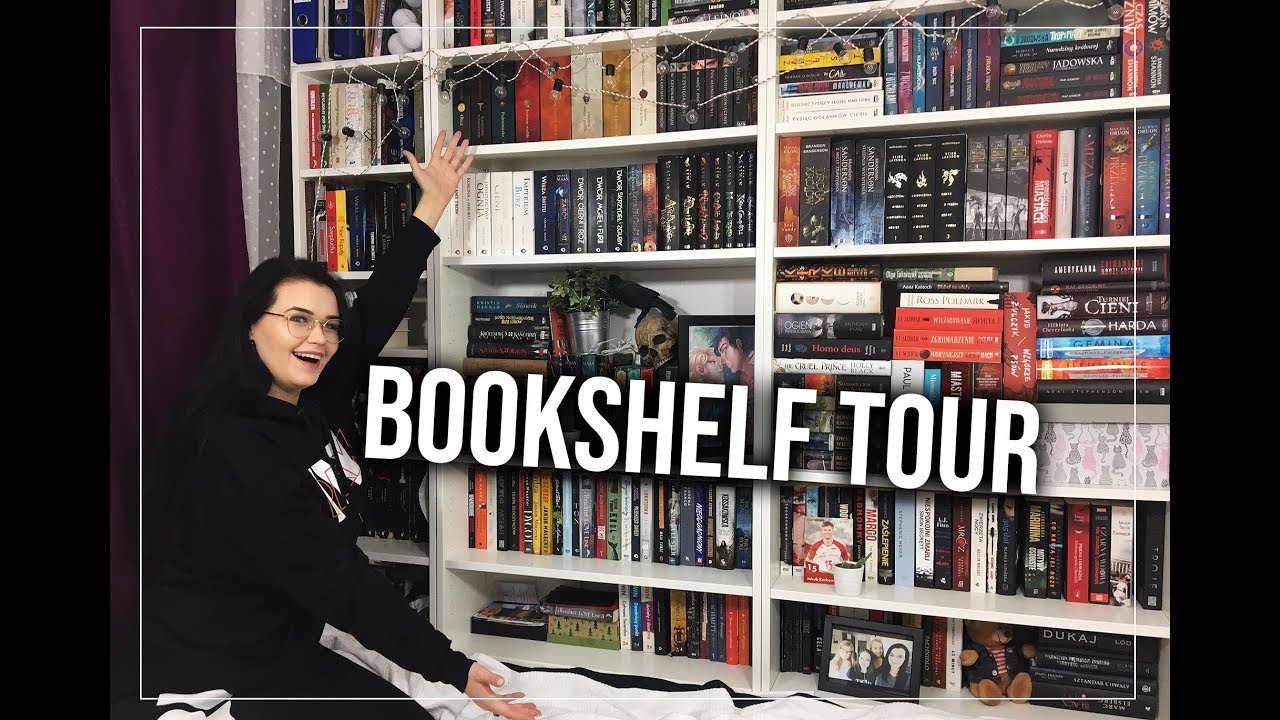BOOKSHELF TOUR W DRESIE