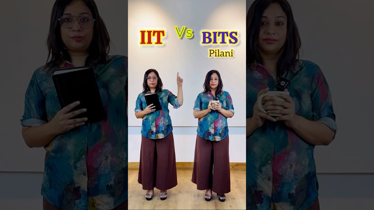 IIT vs BITS Pilani 🏫 which one is better ? #iit #jee #bitspilani #bitsat
