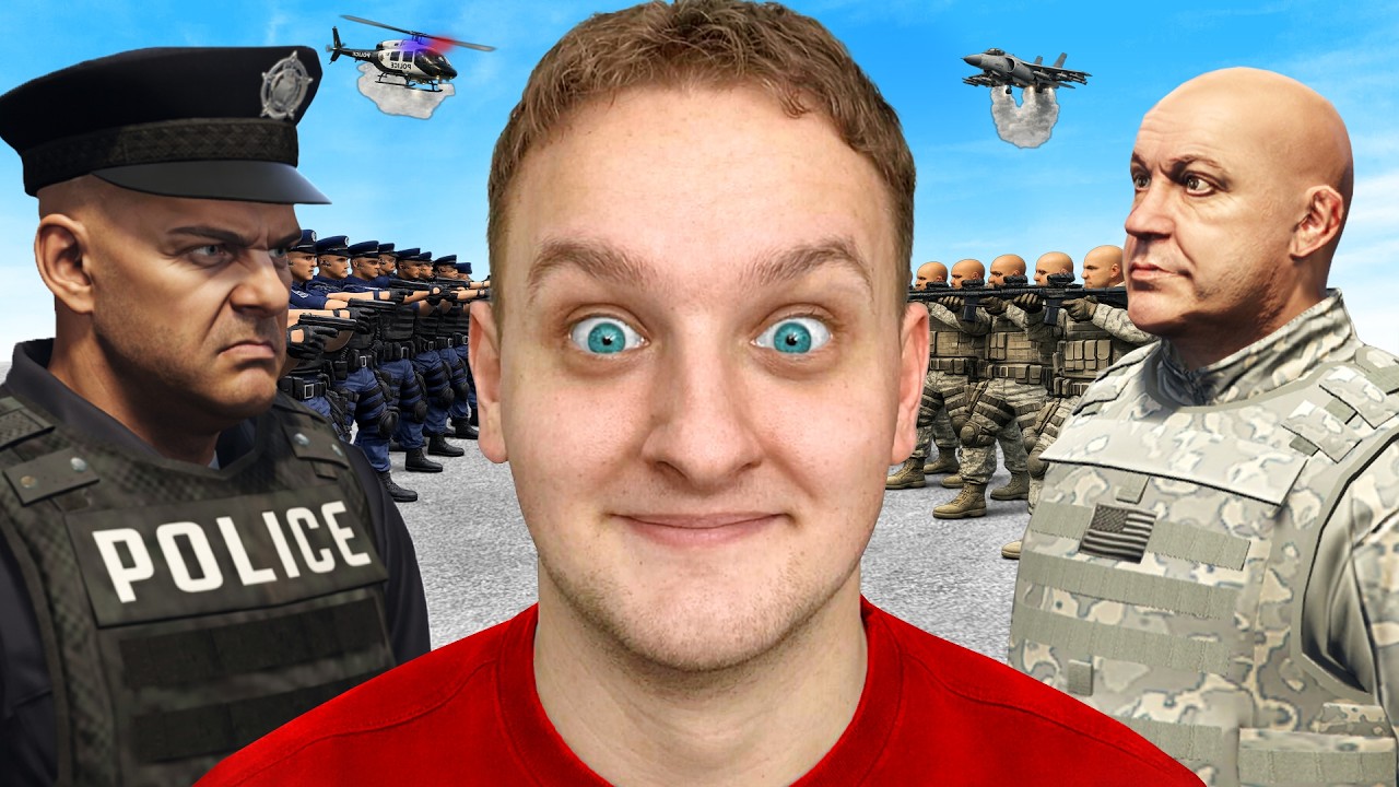POLICIJA vs VOJSKA u GTA 5