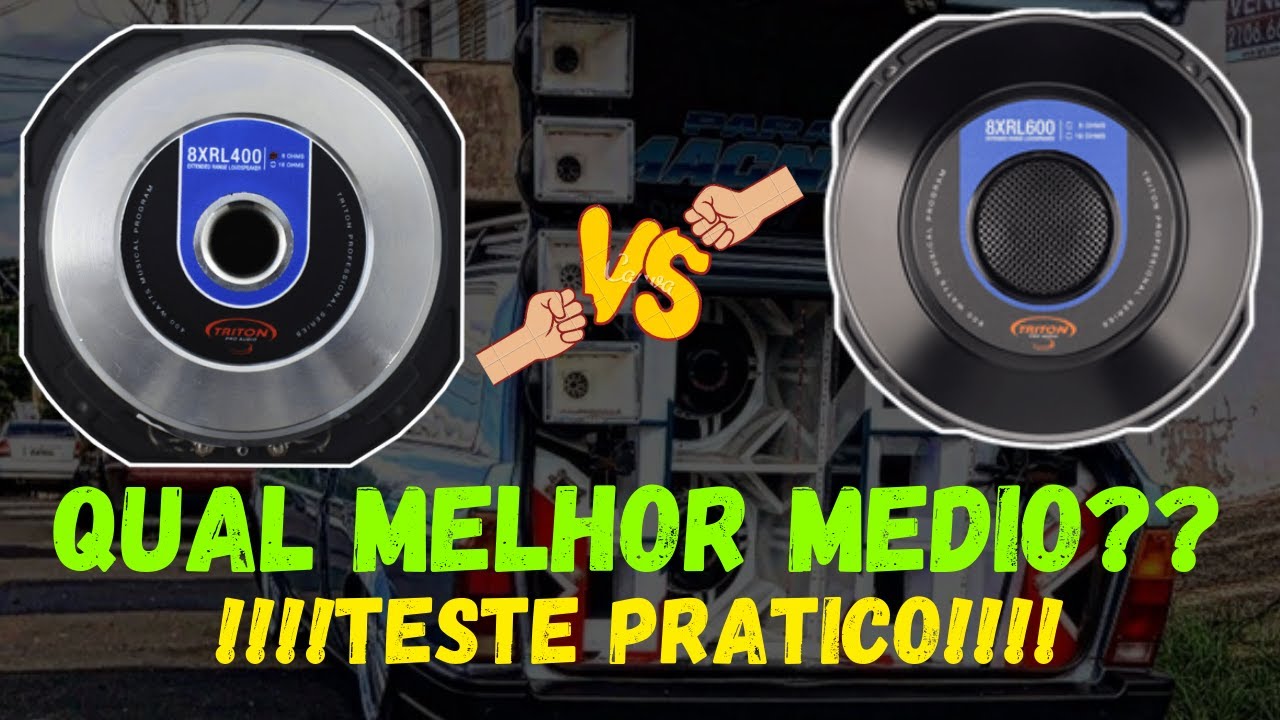 MEDIO TRITON XRL400 VS TRITON XRL600!!! QUAL O MELHOR??? TESTE PRATICO!!!
