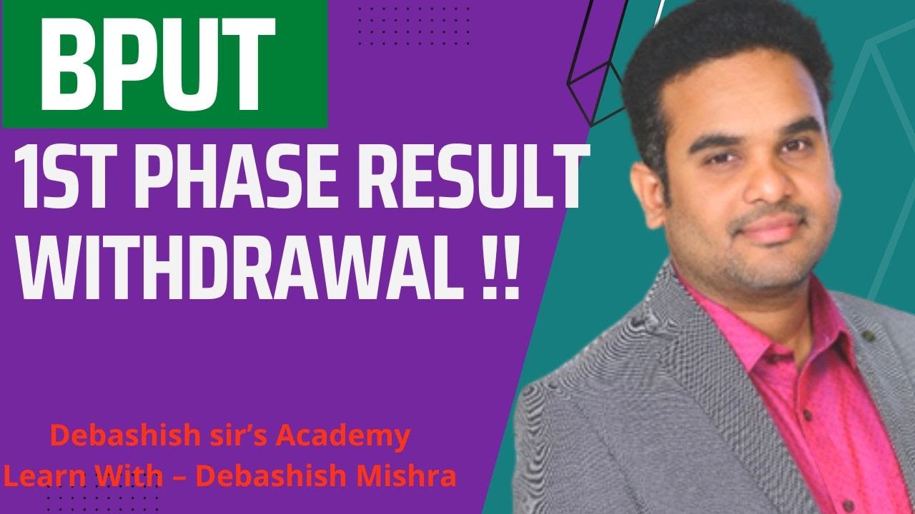 WITHDRAWAL OF BPUT RESULTS.