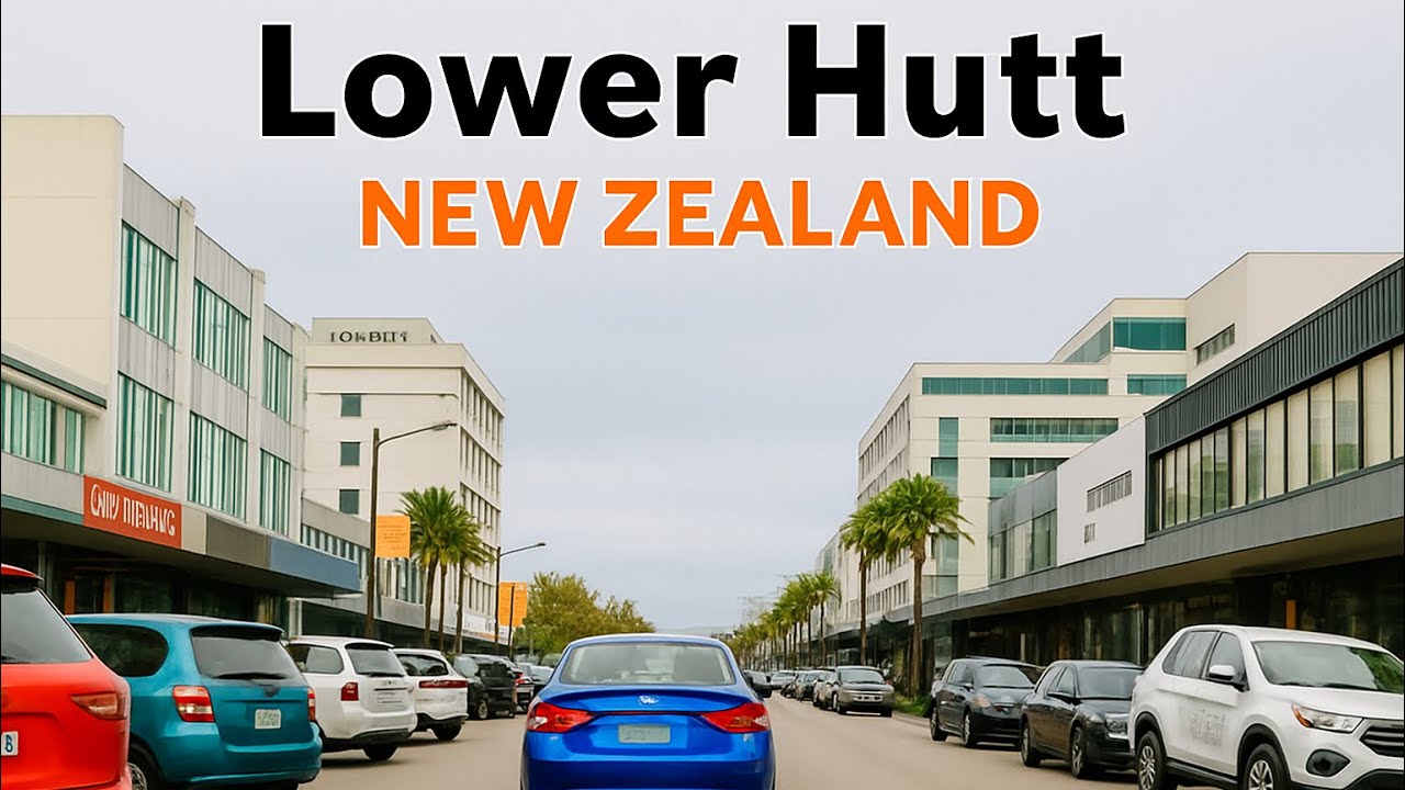 Lower Hutt : City in the Wellington Region of New Zealand 🇳🇿