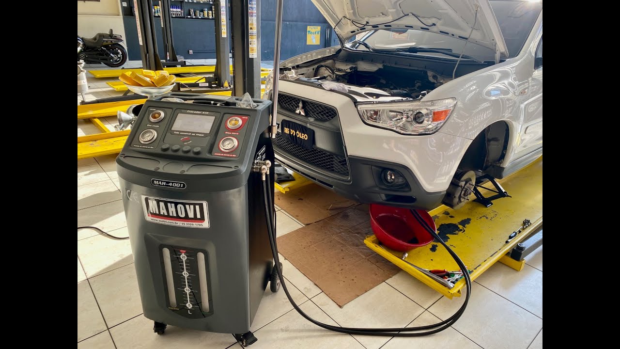 Troca de Óleo Câmbio Automático MITSUBISHI ASX CVT JF011E RE0F10A