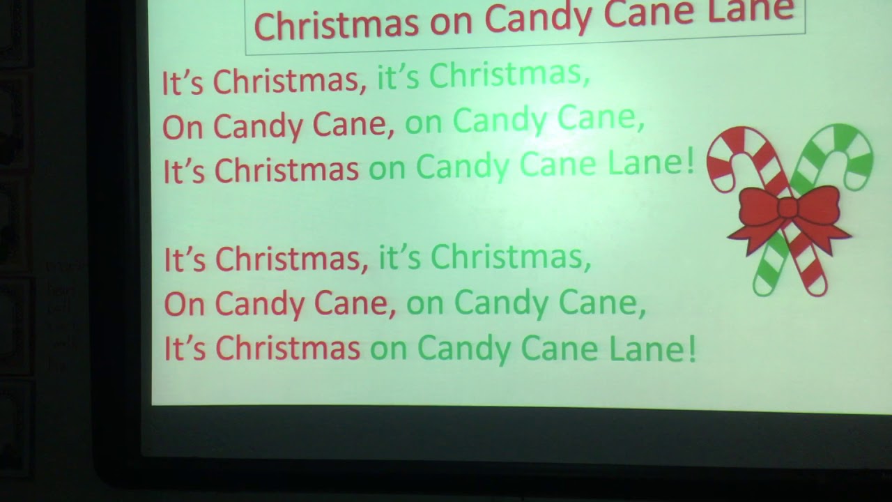 Christmas on Candy Cane Lane song