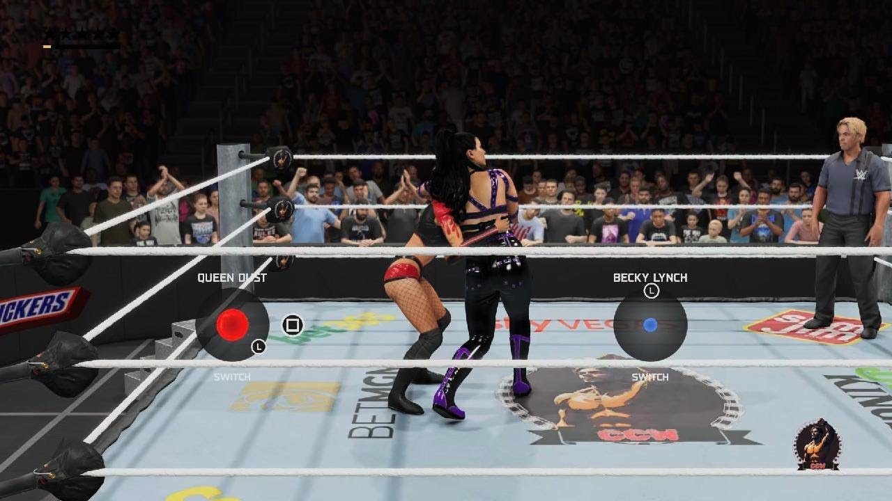 CCW RAW 6th Match: Womens World Champion Queen Dust Vs Becky Lynch
