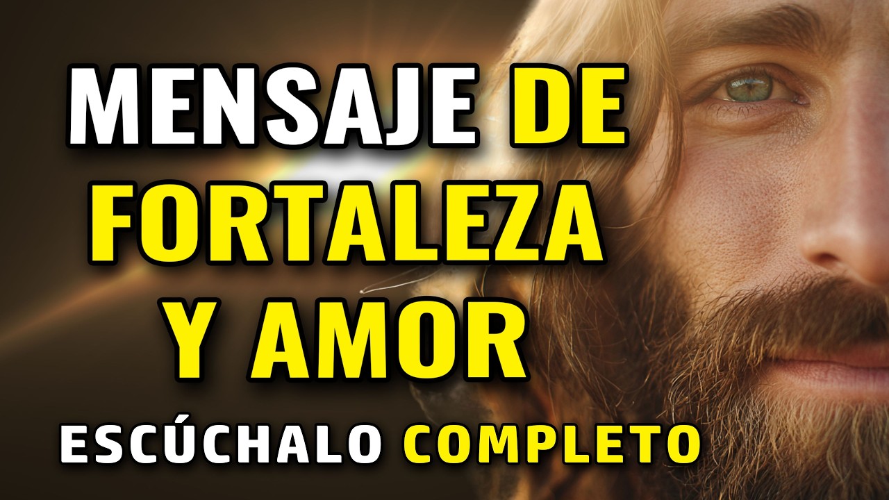 DIOS TE DICE, TE MANDO ESTE MENSAJE IMPORTANTE DE FORTALEZA Y AMOR | Dios Es Bueno