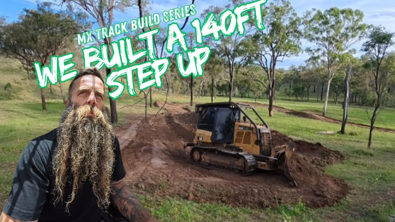 We Built a 140ft Step Up Jump | MX Track Build Episode 10