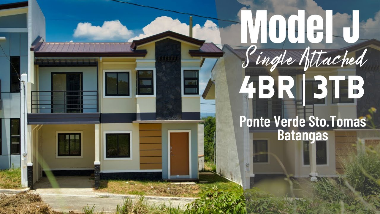 RFO Model J Single Attached @ Ponte Verde Sto.Tomas Batangas